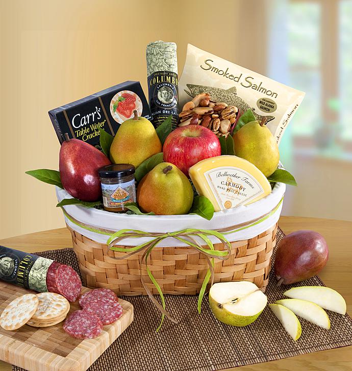 Pacific Northwest Fruit & Gourmet Gift Basket
